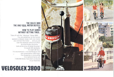 The Solex 3800 The only real motor bicycle