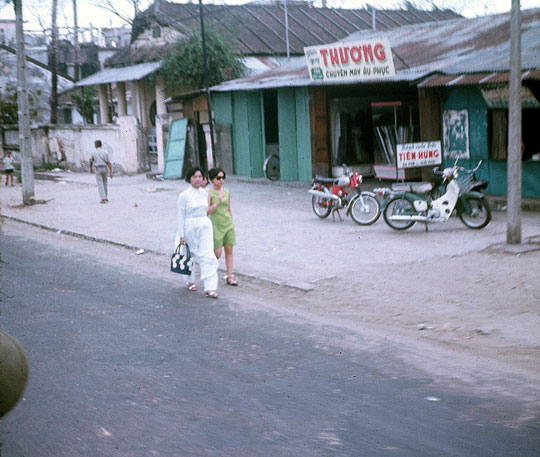 Un Vélosolex à Da Nang 1967