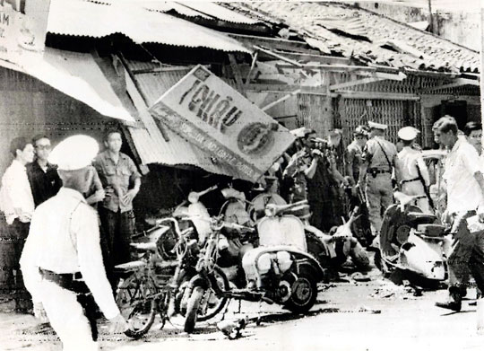 Solex attaque terroriste Saigon 1966