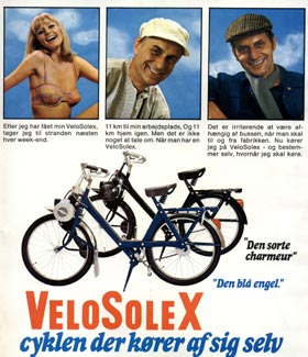 Velosolex cyclen der kører af sig selv
