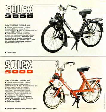 solex 3800 ou 5000