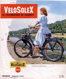 Velosolex: le cyclcomoteur de sécurité