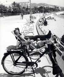 Jacques Tati au Festival de Cannes 1958