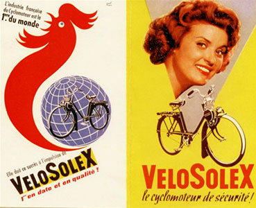 Miss France 1953 velosolex 1010