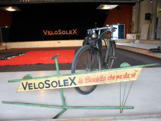 Lundi 16 le dernier vélosolex de survivant de cette exposition exceptionnelle