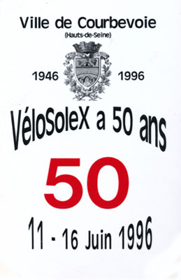 La ville de Courbevoie fête les 50 ans du Vélosolex