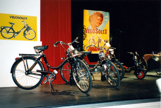 Des vélosolex réunis pour la première fois à l'occasion de cette exposition