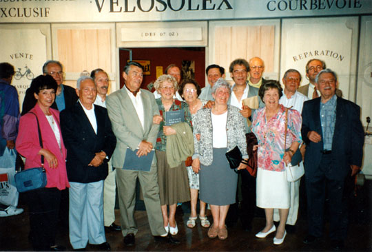 Quelques anciens salariés de Vélosolex habitant à Courbevoie