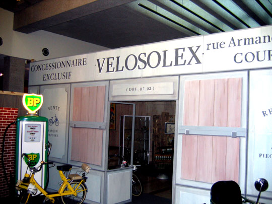 Recontitution d'une concession vélosolex de Courbevoie