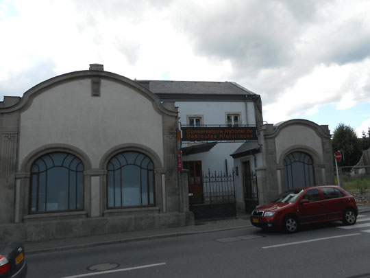 Le Conservatoire National des Véhicules Historiques à Diekirch