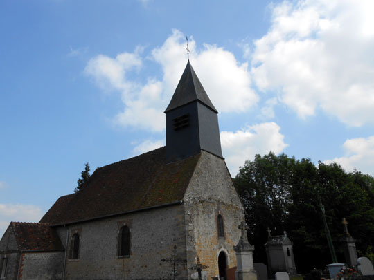 Une église typique du pays de Bray