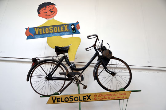 Une publicité VéloSolex des années 50