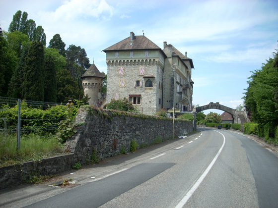 Le château de Tourronde a été construit en 1535 par les seigneurs de Blonay Lugrin