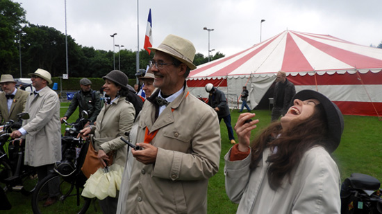 Un rire communiquant des partipants du Val de Marne