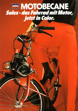 Solex-das Fahrrad mit molor,jetzt in Color