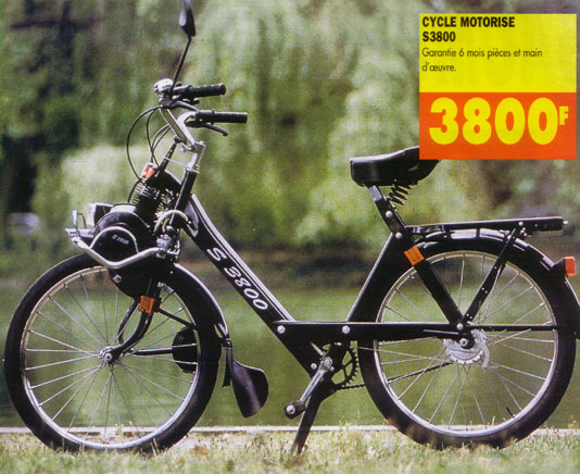 Cycle motorisé Cyclon Prix 3800 F