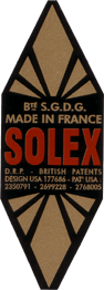Solex Breveté S.G.D.G. Made in France