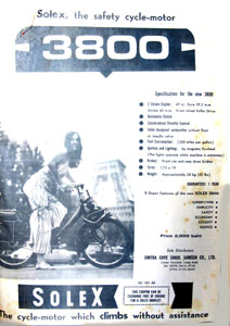 Bangkok Post 1967 Solex 3800